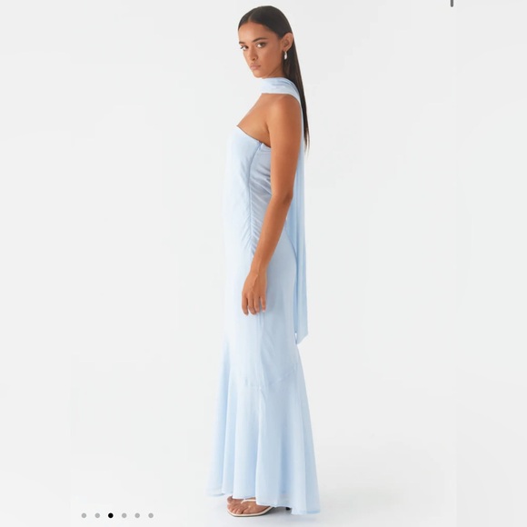 Peppermayo- Under The Pagoda Maxi Dress - Blue - Picture 3 of 3